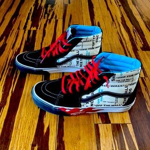 Vans off the wall high tops